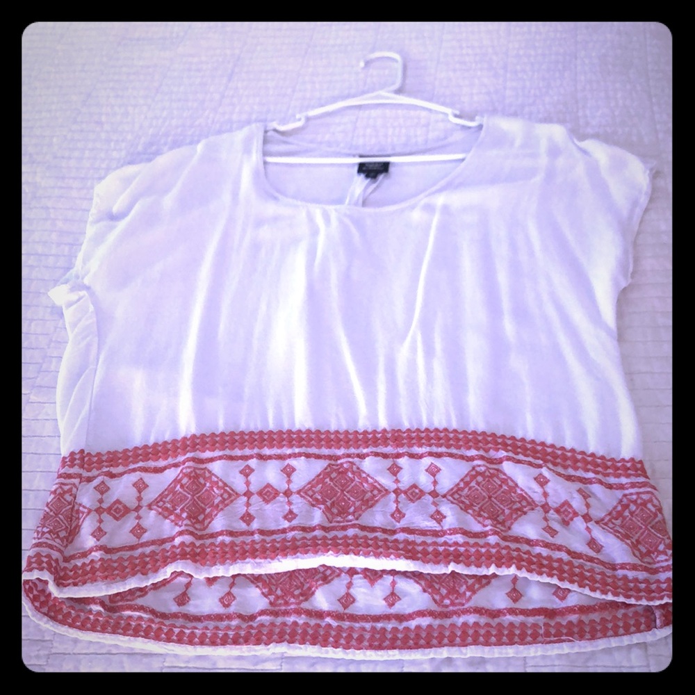 Bobeau Linen Top